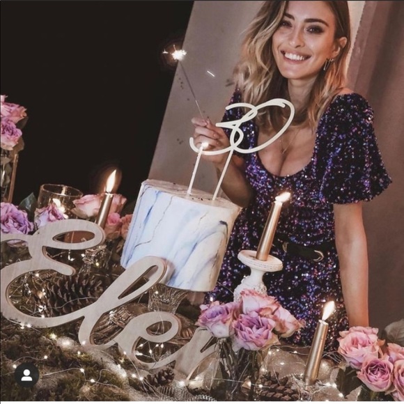 Zara Bloggers Favorite Multicolored Sequin short Sleeves Mini Dress Size S - Picture 14 of 16